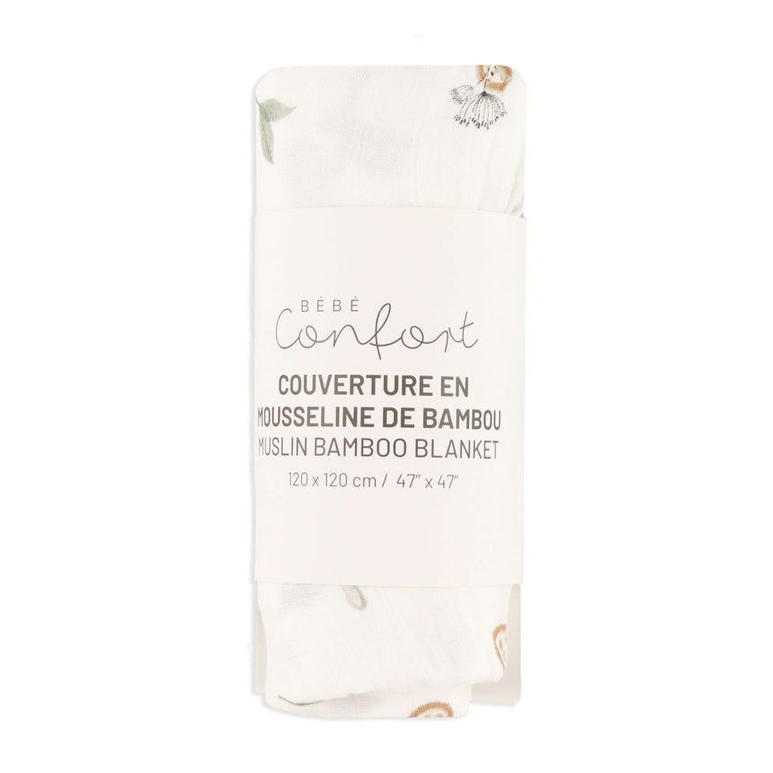 Couverture Mous Bambou Forêt-Bebe Confort-CA3-BLANKET-FORE-CLÉMENT