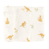 Couverture Mousseline Bambou Kangourous - Édition spéciale Fondation CHU Ste-Justine-Bebe Confort-CA3-BLANKET-KAN-CLÉMENT