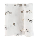 Couverture Mousseline Bambou Moutons - Édition spéciale Laura Lémerveil-Bebe Confort-CA3-BLANKET-SHEE-CLÉMENT