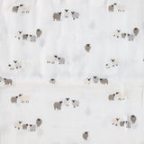 Couverture Mousseline Bambou Moutons - Édition spéciale Laura Lémerveil-Bebe Confort-CA3-BLANKET-SHEE-CLÉMENT