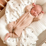 Couverture Mousseline Bambou Moutons - Édition spéciale Laura Lémerveil-Bebe Confort-CA3-BLANKET-SHEE-CLÉMENT