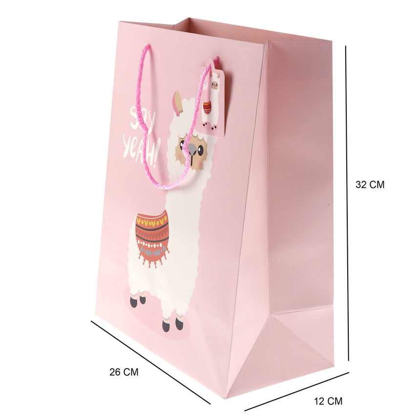 Sac Cadeau Lama Rose-Bebe Confort-CA3-CSC-2036PINK-CLÉMENT