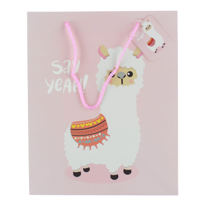 Sac Cadeau Lama Rose-Bebe Confort-CA3-CSC-2036PINK-CLÉMENT