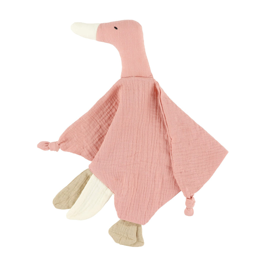 Doudou Mousseline - Oie Rose-Bebe Confort-CA3-CSC-5001PINK-CLÉMENT