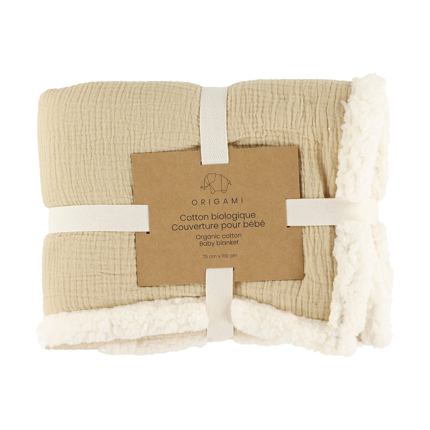 Couverture Doublée pour Bébé - Sable-Bebe Confort-CA3-CSC-5506-CLÉMENT