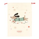 Grand Sac Cadeau / Poche Du Père Noel - Chien-Bebe Confort-CA3-HK-DOG-CLÉMENT