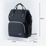Sac À Couche À Dos Noir-Bebe Confort-CA3-MM786-B-CLÉMENT