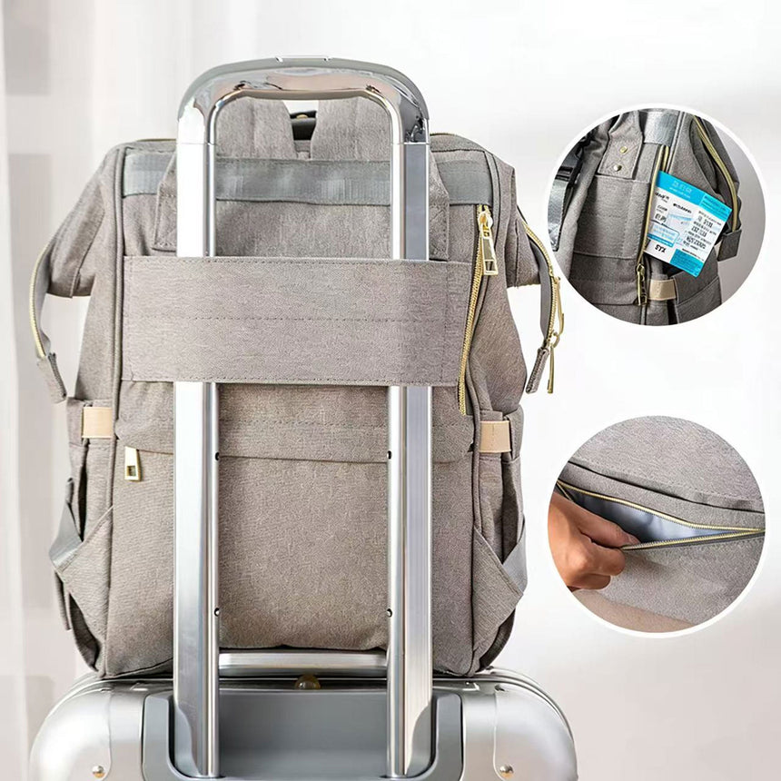 Sac À Couche À Dos Noir-Bebe Confort-CA3-MM786-B-CLÉMENT