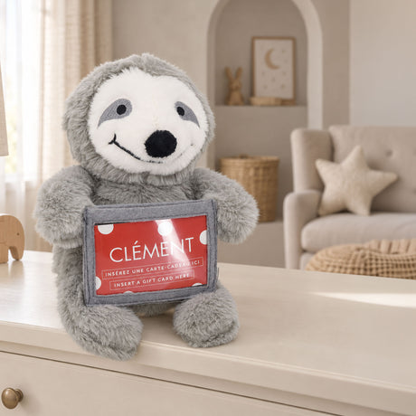 Peluche Porte-carte Paresseux-Bebe Confort-CA3-T-PPCCP-CLÉMENT