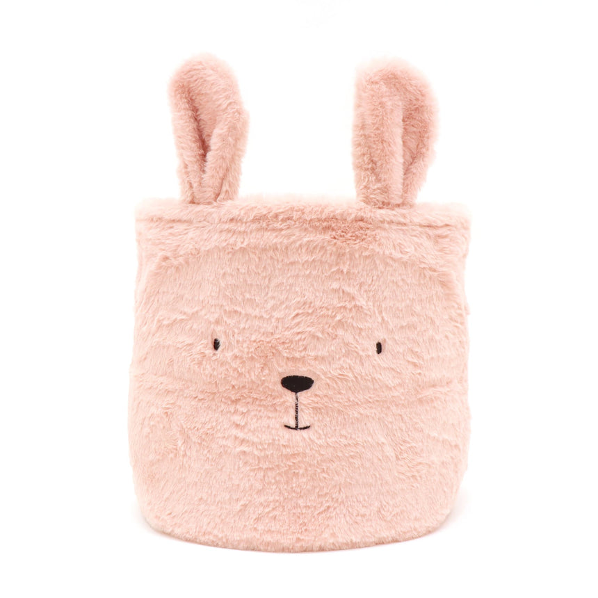 Panier Lapin Rose-Origami Maison-CA3-WXA24029-CLÉMENT