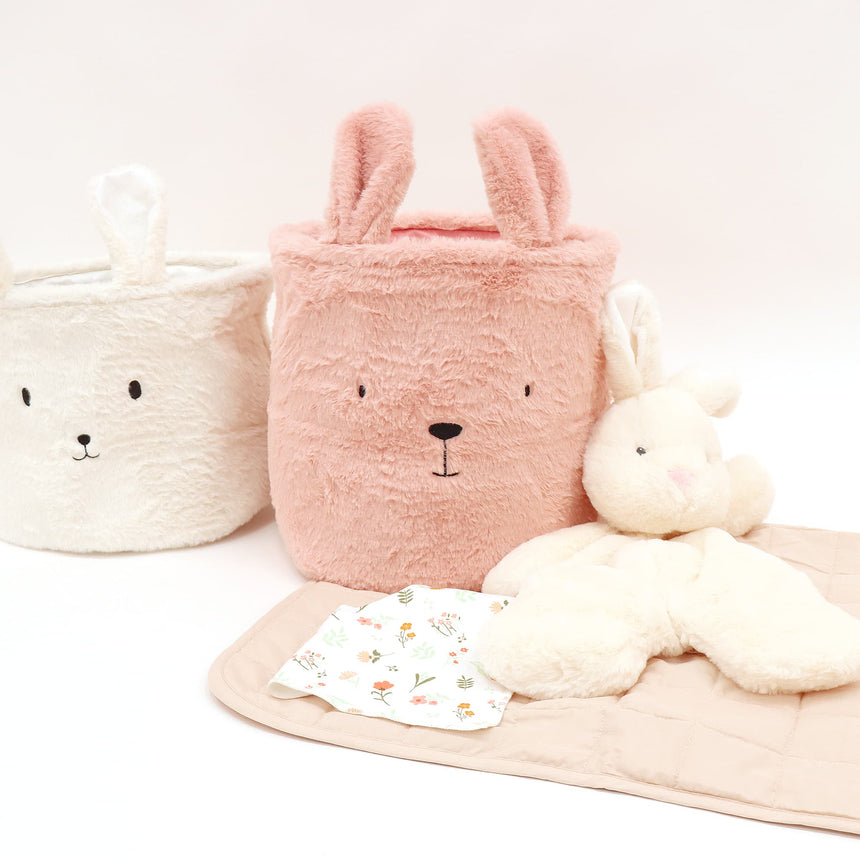 Panier - Lapin Ivoire-Origami Maison-CA3-WXA24411-CLÉMENT
