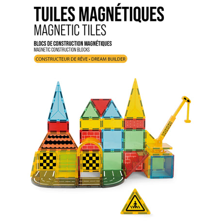 Tuiles Magnétiques Construction de Rêve-Origami Maison-CA3-X2106-CLÉMENT