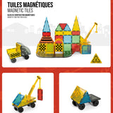 Tuiles Magnétiques Construction de Rêve-Origami Maison-CA3-X2106-CLÉMENT