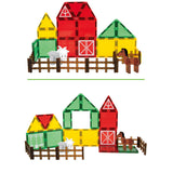 Tuiles Magnétiques Ferme-Origami Maison-CA3-X5201-CLÉMENT