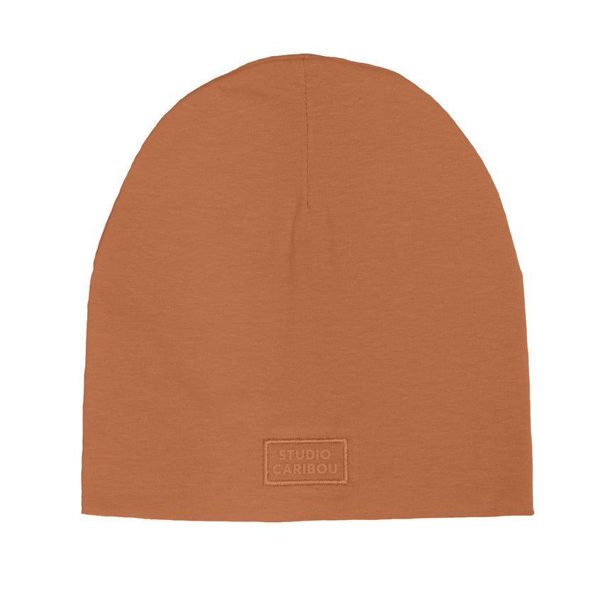 Tuque Coton Ocre 0-24mois-Studio Caribou-Ocre-0-3 m-CA5-BONCOTBRUN-1-CLÉMENT