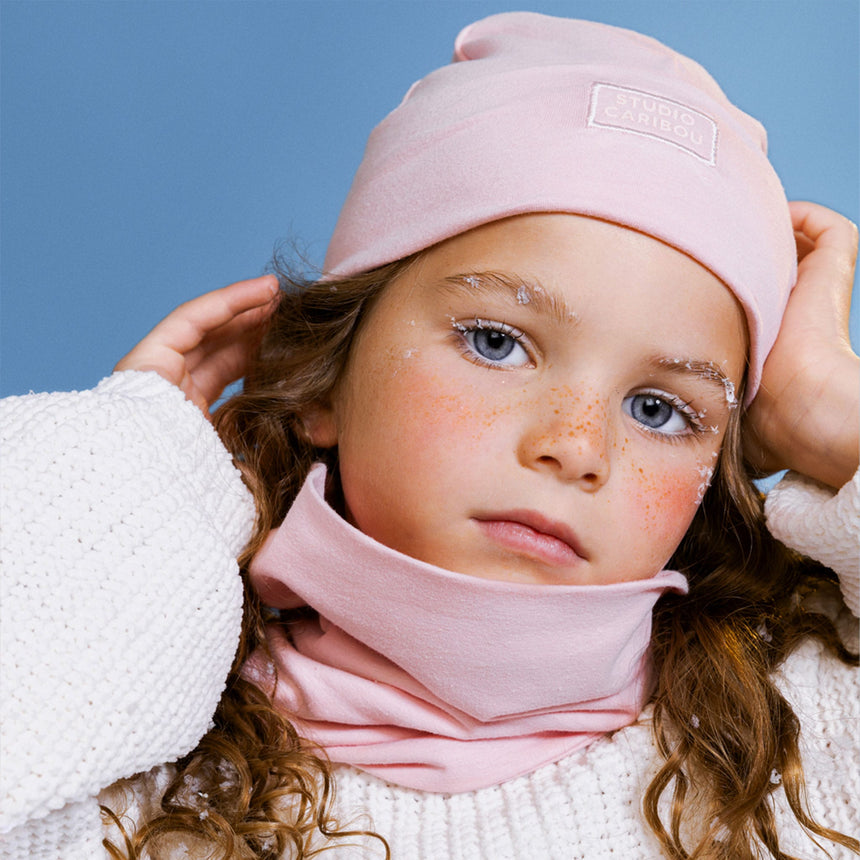 Tuque Coton Rose 2-16ans-Studio Caribou-CA5-BONCOTROSE-2-CLÉMENT