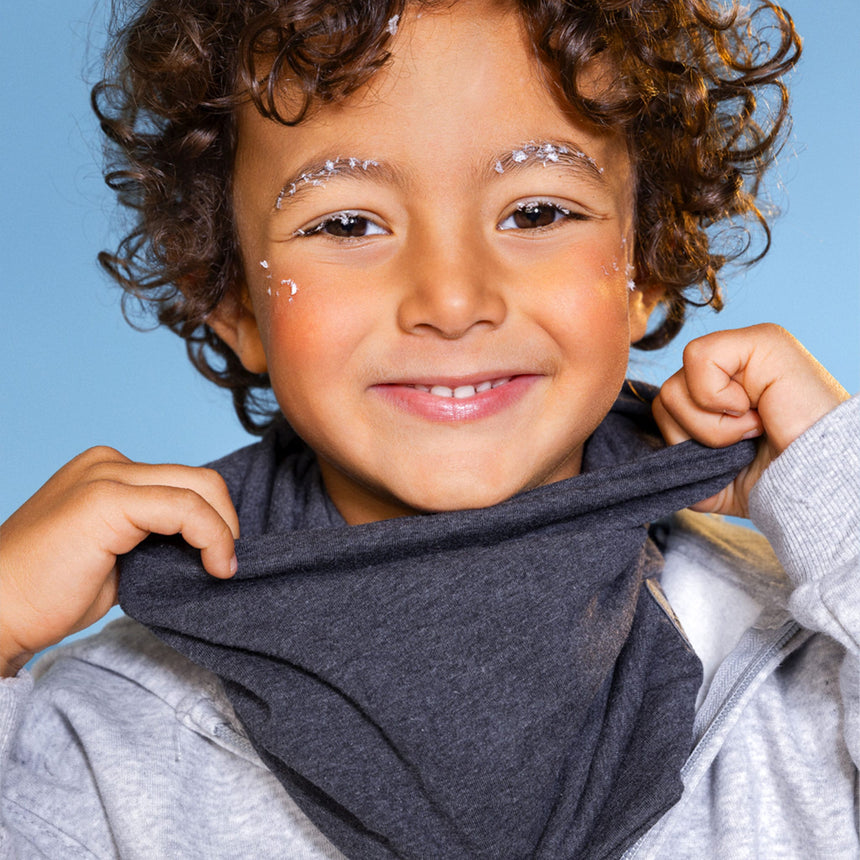 Cache-cou Coton Charcoal 0-8ans-Studio Caribou-CA5-CACCOTCHAR-CLÉMENT