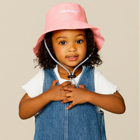Chapeau Soleil Rose 2-12ans-Caribou-CAB-BUCROSE25-CLÉMENT