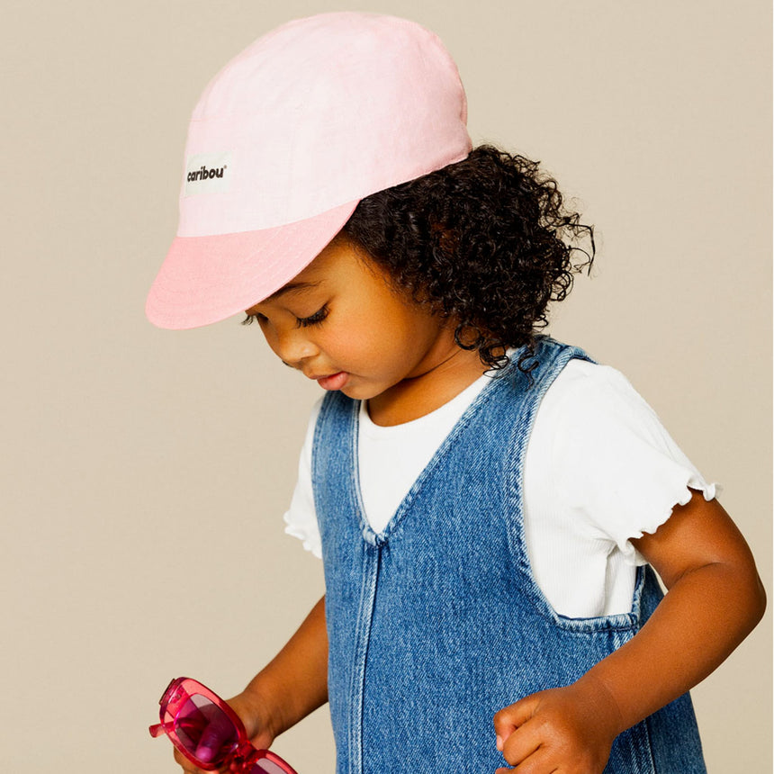 Casquette Duo Rose 4-18mois-Caribou-CAB-CASDUORPE25-CLÉMENT