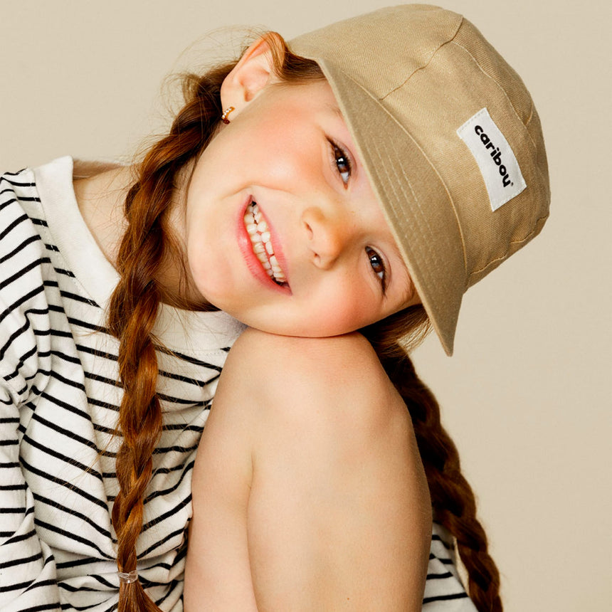 Casquette Uni Sable 2-12ans-Caribou-CAB-CASSABL25-CLÉMENT