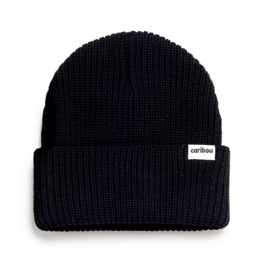 Tuque Pêcheur Mérinos 7-16ans-Caribou-Noir-7-16 ans-CAB-PECNOIRAD-CLÉMENT