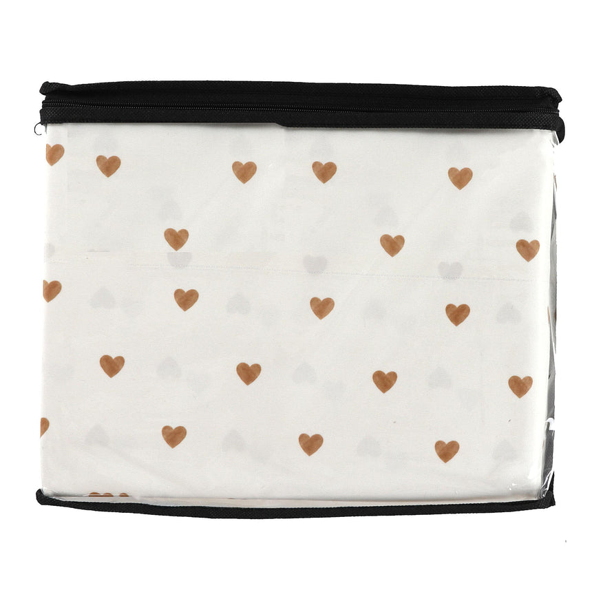 Ensemble Draps Lit Double - Coeurs-Cathay Home-CAH-DBSS-CATS-CLÉMENT