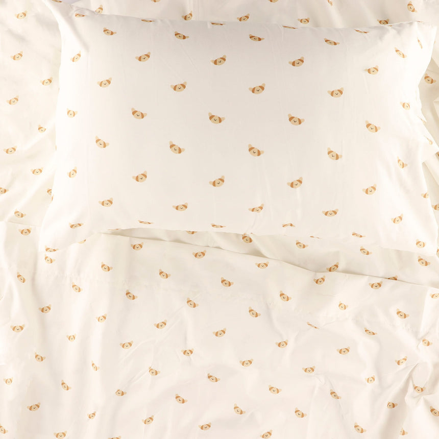 Ensemble Draps pour Lit Double - Croissants-Cathay Home-CAH-DBSS-CROISSA-CLÉMENT
