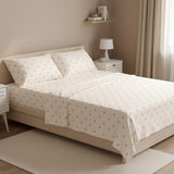 Ensemble Draps pour Lit Double - Croissants-Cathay Home-CAH-DBSS-CROISSA-CLÉMENT