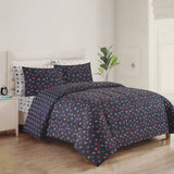 Ensemble Draps pour Lit Double - Hockey-Cathay Home-CAH-DBSS-HOCKEY-CLÉMENT
