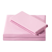 Ensemble Draps Lit Double - Rose-Cathay Home-CAH-DBSS-PINK-CLÉMENT