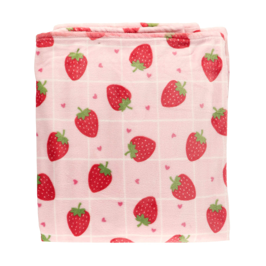 Couverture Peluche Fraises-Cathay Home-CAH-LPKTH-009-CLÉMENT