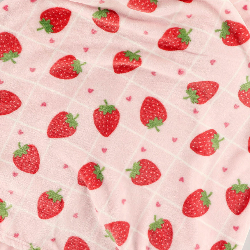 Couverture Peluche Fraises-Cathay Home-CAH-LPKTH-009-CLÉMENT