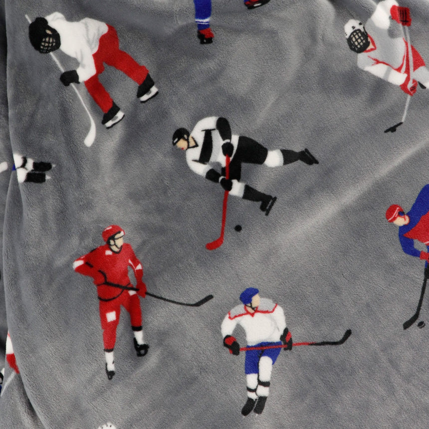 Couverture Peluche Hockey-Cathay Home-CAH-LPKTH-015-CLÉMENT
