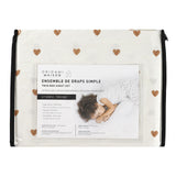 Ensemble Draps Lit Simple - Coeurs-Cathay Home-CAH-TWSS-CATS-CLÉMENT