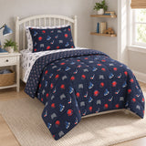 Ensemble Draps pour Lit Simple - Hockey-Cathay Home-CAH-TWSS-HOCKEY-CLÉMENT