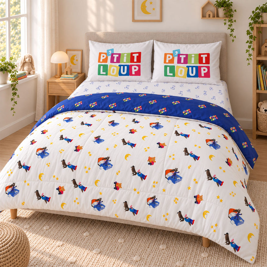Douillette pour Lit Double/Grand - P'tit Loup-Cathay Home-CAH-WOLF-5460-CLÉMENT