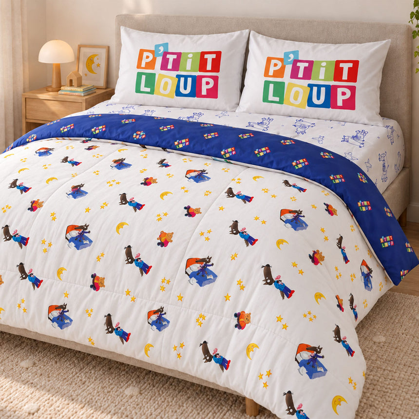 Douillette pour Lit Double/Grand - P'tit Loup-Cathay Home-CAH-WOLF-5460-CLÉMENT