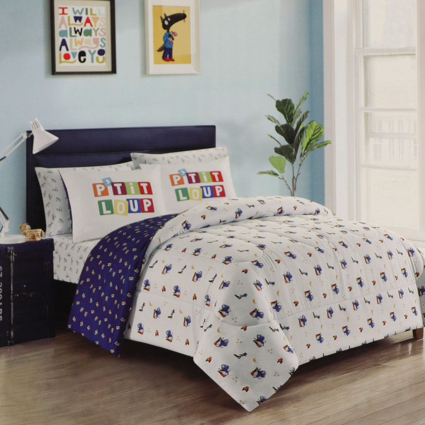 Douillette pour Lit Double/Grand - P'tit Loup-Cathay Home-CAH-WOLF-5460-CLÉMENT