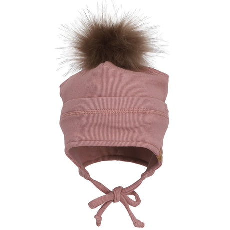 Tuque Côtelée Pompon 18mois-6ans-Calikids-Rose-18m - 3ans-CAL-S2502-2-CLÉMENT