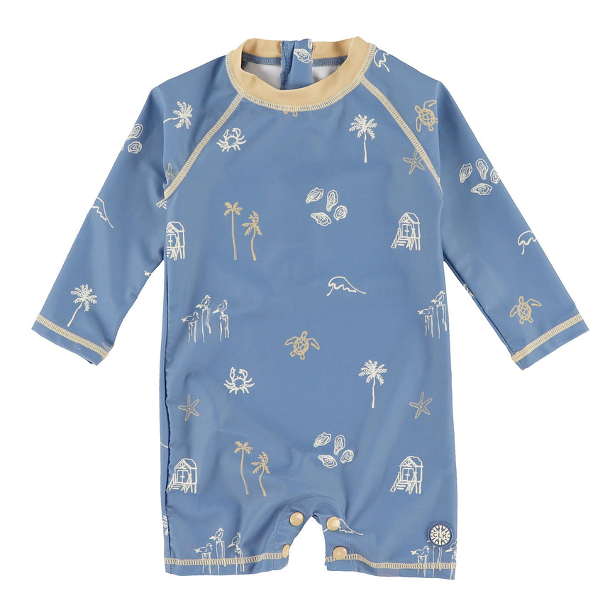 Maillot UV Océan 3-24mois Coco Mango-Calikids-Bleu-3-6 m-CAL-S2640G-CLÉMENT