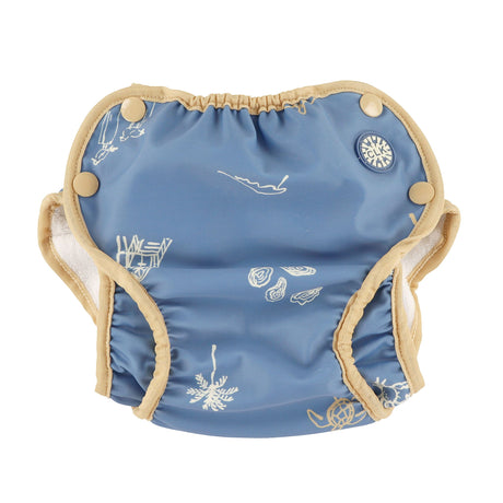 Couche-maillot UV Océan 8-35lb Coco Mango-Calikids-Bleu-8-35 lbs-CAL-S2641G-CLÉMENT