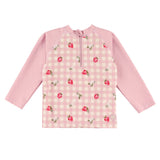 T-shirt Maillot Uv Fraises 0-24mois Coco Mango-Calikids-Lilas-0-6 m-CAL-S2644F-CLÉMENT