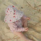 T-shirt Maillot Uv Fraises 0-24mois Coco Mango-Calikids-CAL-S2644F-CLÉMENT