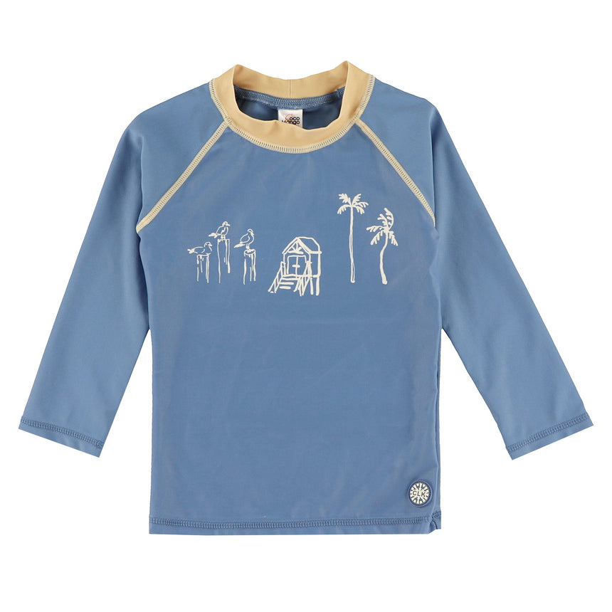 T-shirt Maillot UV Océan 2-9ans Coco Mango-Calikids-Bleu-2-3-CAL-S2646G-CLÉMENT