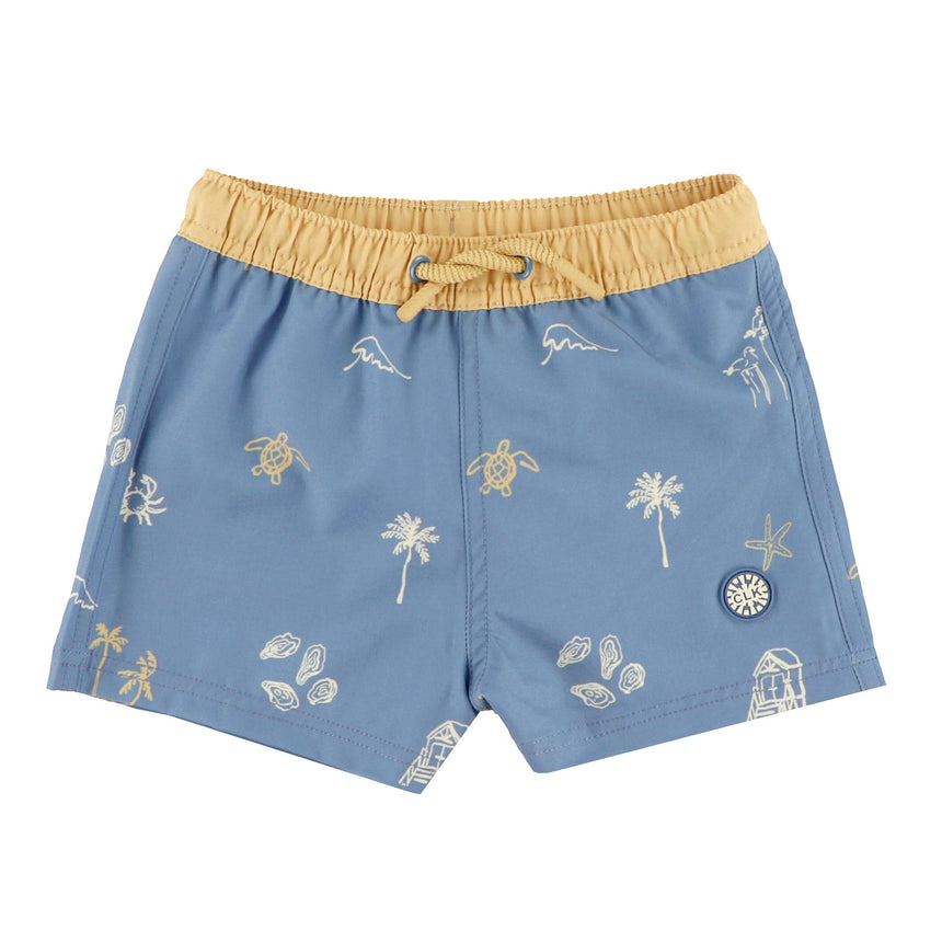 Maillot Short UV Océan 2-9ans Coco Mango-Calikids-Bleu-2-3-CAL-S2647G-CLÉMENT
