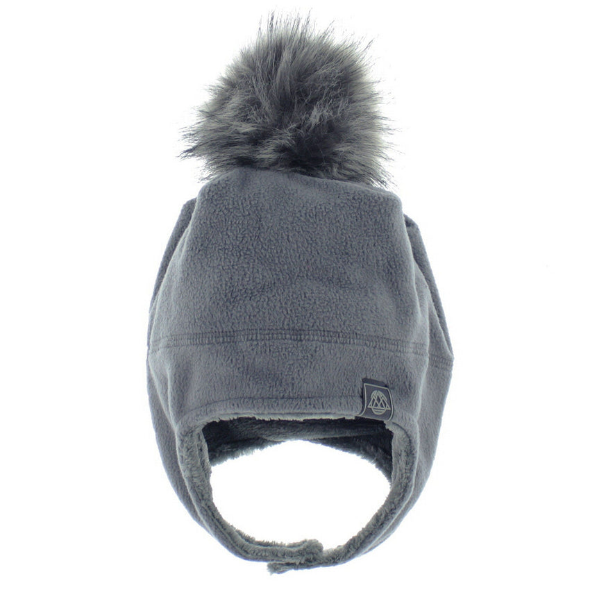 Tuque en Polar Pompon 18m-5ans-Calikids-Charcoal-18m - 3ans-CAL-W2012-CLÉMENT