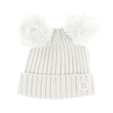 Tuque Double Pompon Nouveau-Né-Calikids-Ivoire-Nouveau-né-CAL-W2209-CLÉMENT