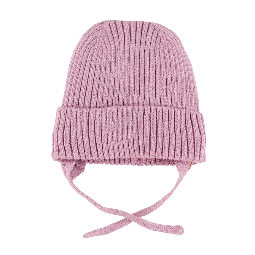 Tuque Tricot Côtelée 0-18mois-Calikids-Lilas-0-3 m-CAL-W2402-1-CLÉMENT