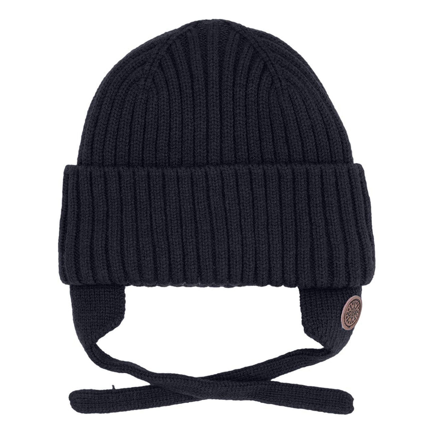 Tuque Tricot Côtelée 0-18mois-Calikids-Noir-0-3 m-CAL-W2402-1-CLÉMENT