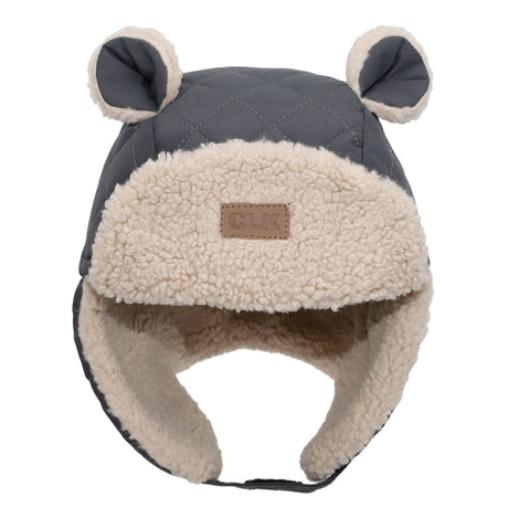 Chapeau Aviateur Oreille 18m-3ans-Calikids-Charcoal-18m - 3ans-CAL-W2411-2-C-CLÉMENT